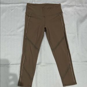 EUC ALO Yoga Tan/brown Leggings XXS